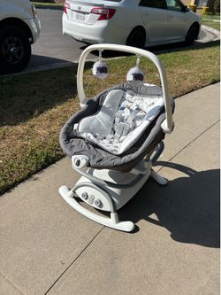 Baby rocker and swing