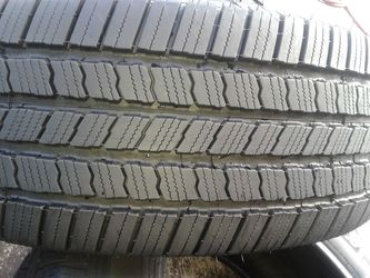 Four 275-55-20 Michelin Defender LTX M/S