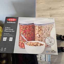 2 Piece POP Cereal Dispenser Set