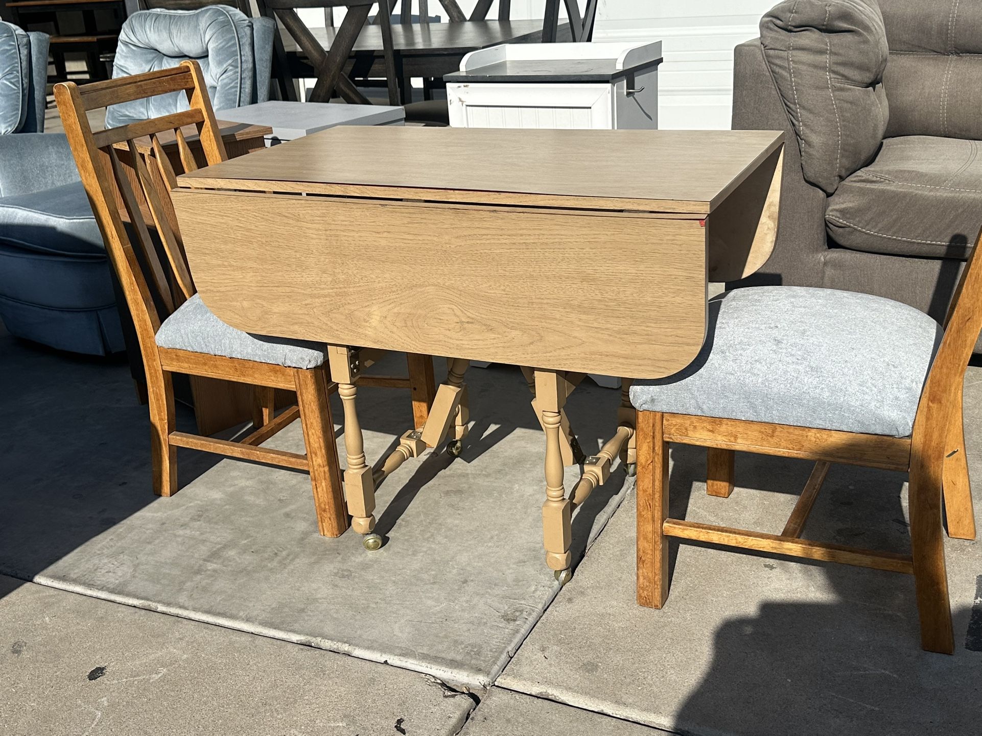 Table And 2 Chairs