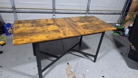 Rustic Industrial Dining Table
