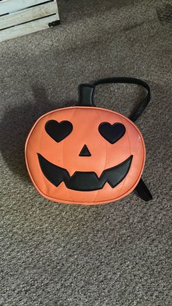 Halloween Pumpkin Jack-O-Lantern Purse