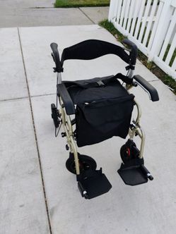 ADULT WALKER/WHEELCHAIR