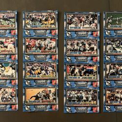 Tennessee Titans Set of 4 1(1999-00) Schedule Cards