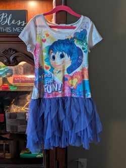 Inside Out/Joy Dress Size 7/8
