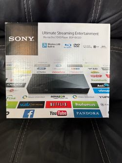 Sony BDP-BX320 Blu-Ray Disc DVD Player W/remote control and HDMI cable