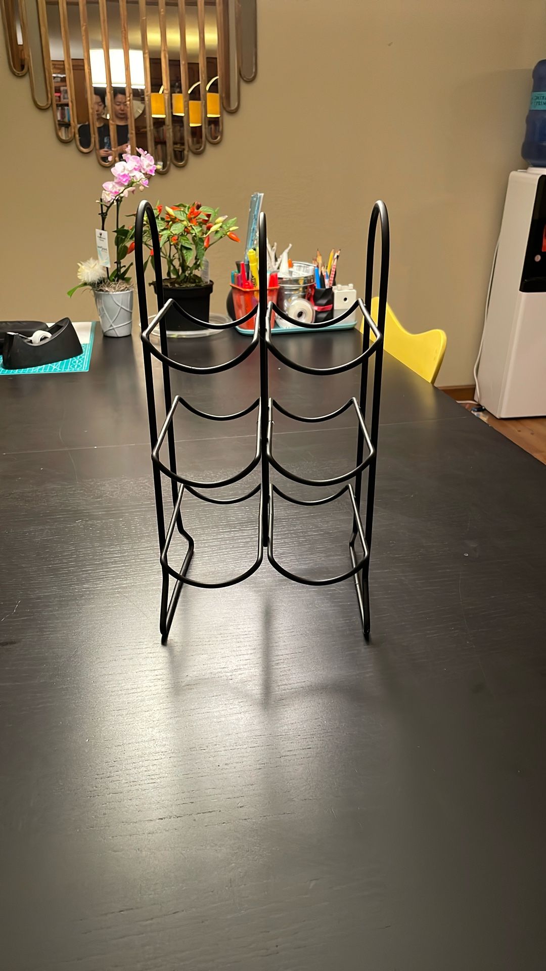 6 Bottle Metal Wine Rack
