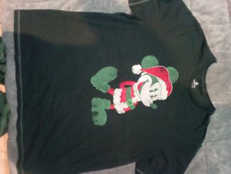 Original Disney XL T-Shirt Santa Mickey 