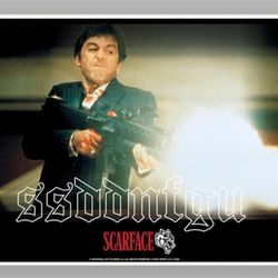 Darc Sport Scarface Poster