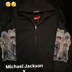 Supreme Hoodie Michael Jackson