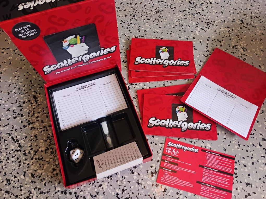 Board Game, Scattergories.