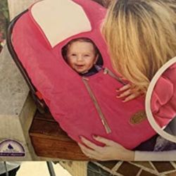 Cover infant carrier pink