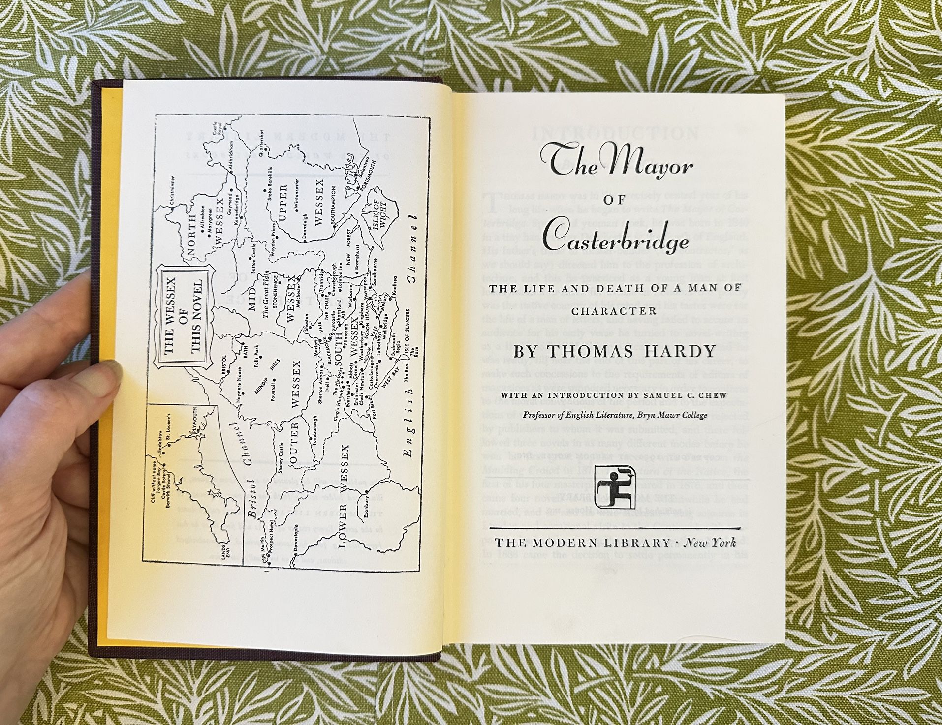 The Mayor of Casterbridge by Thomas Hardy - Vintage Hardcover 