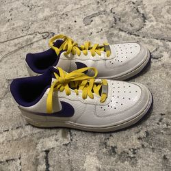 Kobe Bryant Snakeskin Lakers Air forces 1