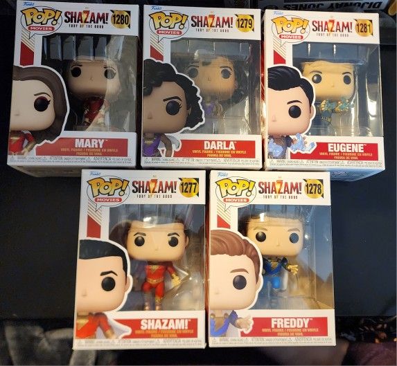Shazam Fury of the Gods Funko Pop Bundle
