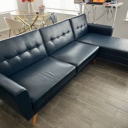 Vegan Leather Sofa
