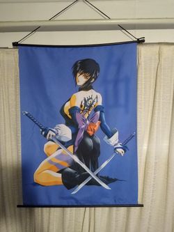 Samurai showdown shiki wall scroll