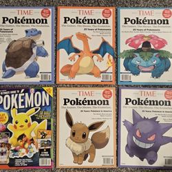 Pokémon Time Magazine 25th Anniversary 