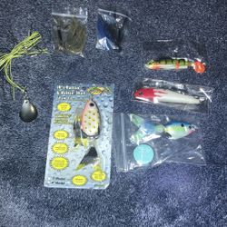 Renosky Nos Rattlin & Walking Shad Fishing Lures 7 Pieces New  Fish Shad New 