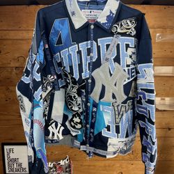 Supreme Jeff Hamilton Varsity Jacket Yankee 