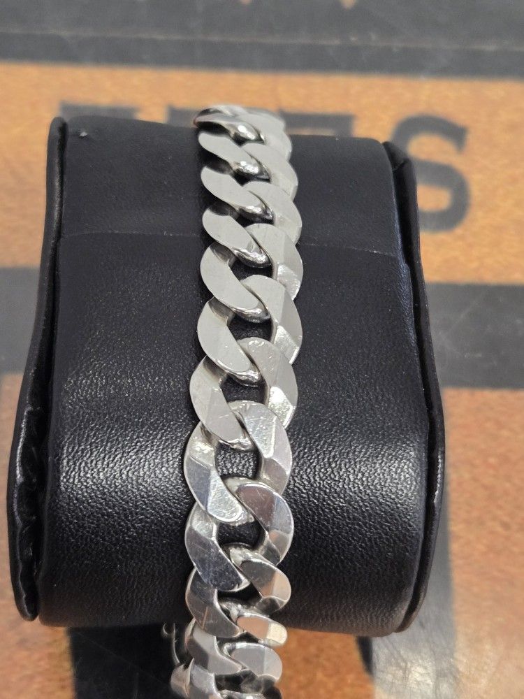 Silver Cuban Bracelet