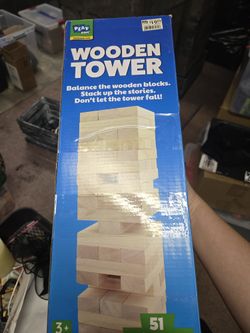 Jumbo Wooden Tower