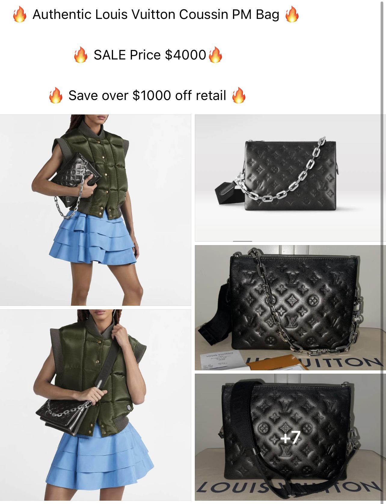 Louis Vuitton Coussin PM Bag for Sale in Boerne, TX - OfferUp