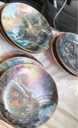 Thomas Kinkade October “End of A Perfect Day Handpainted LimitedEdition