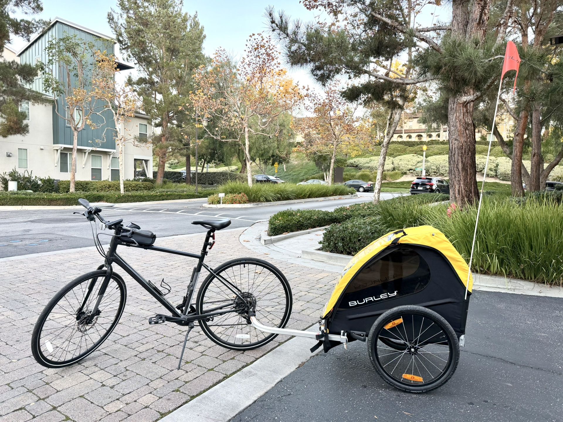 Burley Bee bike trailer (Single)