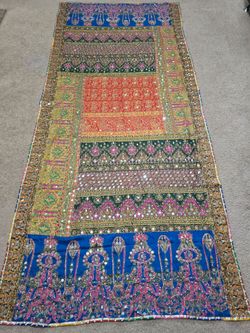 Pakistani silk dupatta