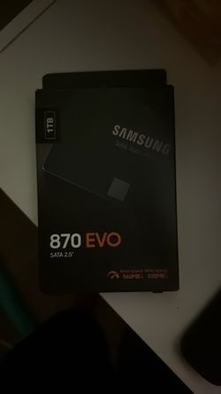 Samsung 870 EVO 1TB SATA 2.5" SSD
