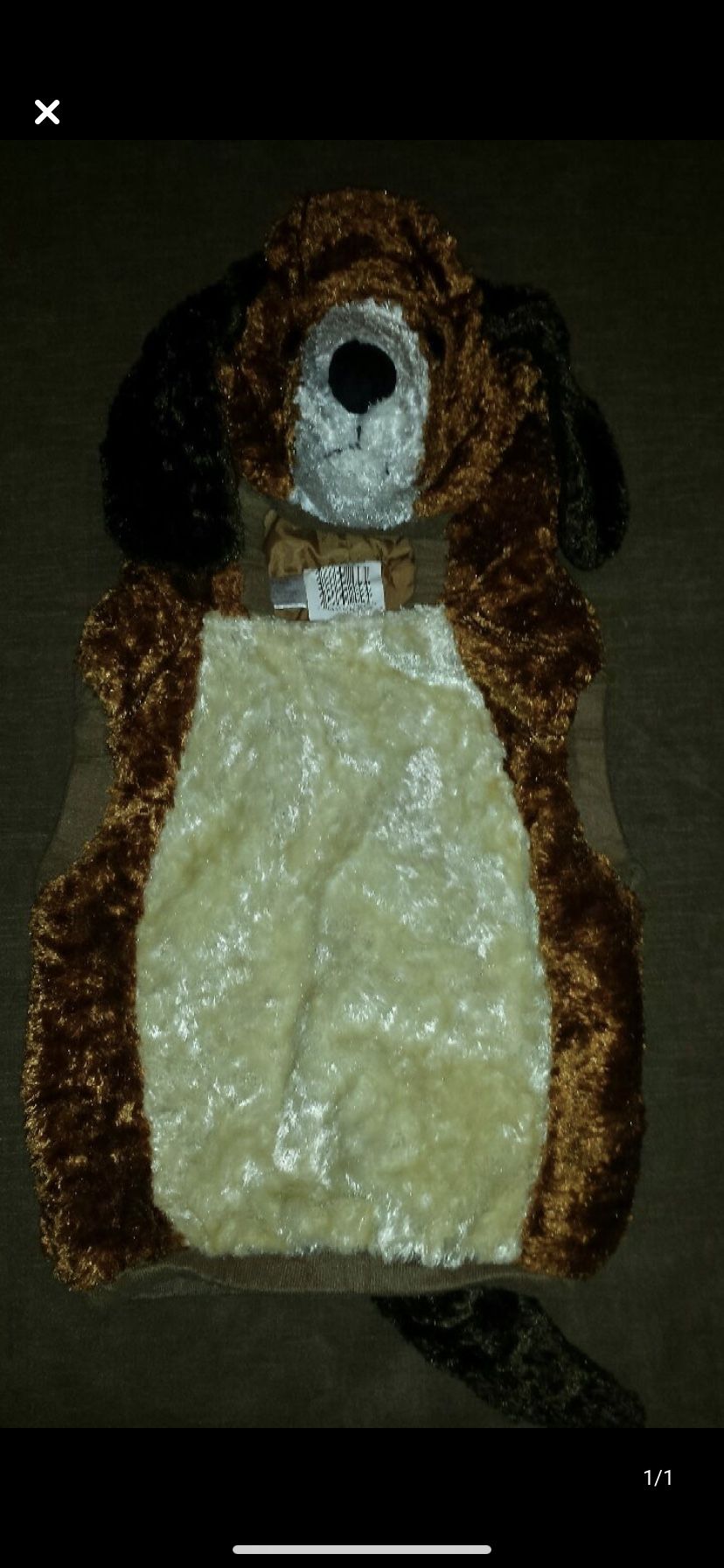 Toddler Deluxe Dog Costume