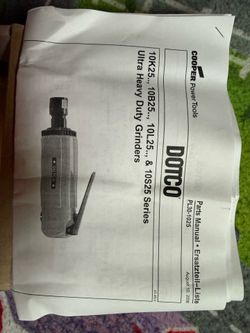 Dotco 10-25 Series Air Grinders