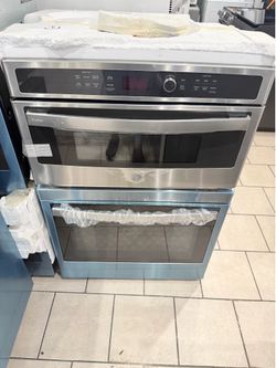 GE Profile Electric Wall Oven with Microwave