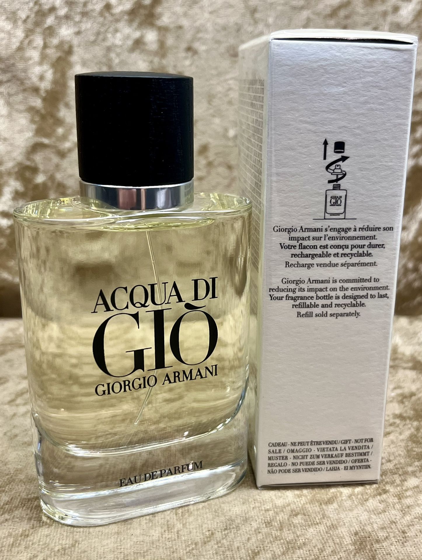ACQUA DI GIO FOR MEN GIORGIO ARMANI EAU DE PARFUM OZ