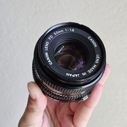 Canon Lens FD 50mm 1:18