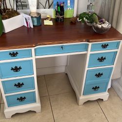 Antique  Desk The Original Wood  