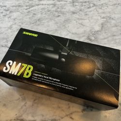 New Shure SM7B XLR Microphone