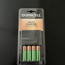 Rechargeable Batteries and Charger