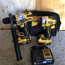 Dewalt Drill ,impact ,battery And Charger New