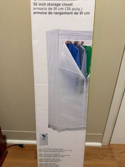 36 Inch Portable Storage Closet