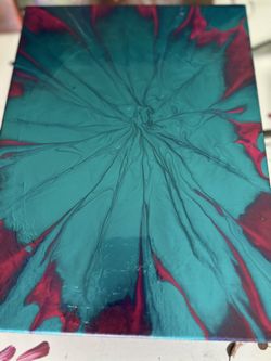 Acrylic Flow painting 