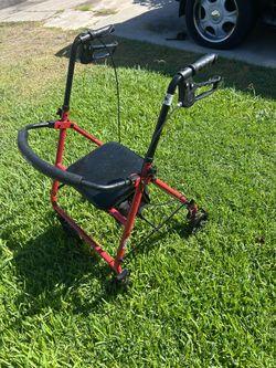 Adult Walker and chair 2-1
