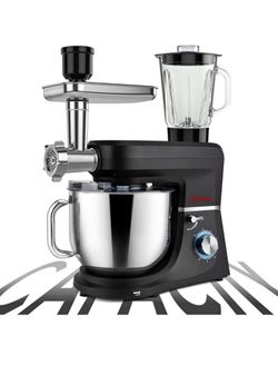COOKLEE 8.5 Qt. 6-IN-1 Stand Mixer multifunctional electric kitchen appliance built with a 660-