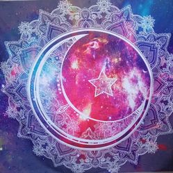 Celestial Vibrant Tapestry