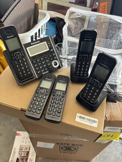 Cordless 5 TelePhone Phone System