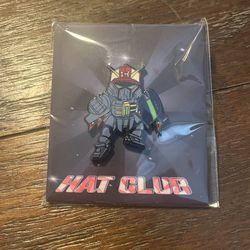 Hat Club Mech Pack Pin