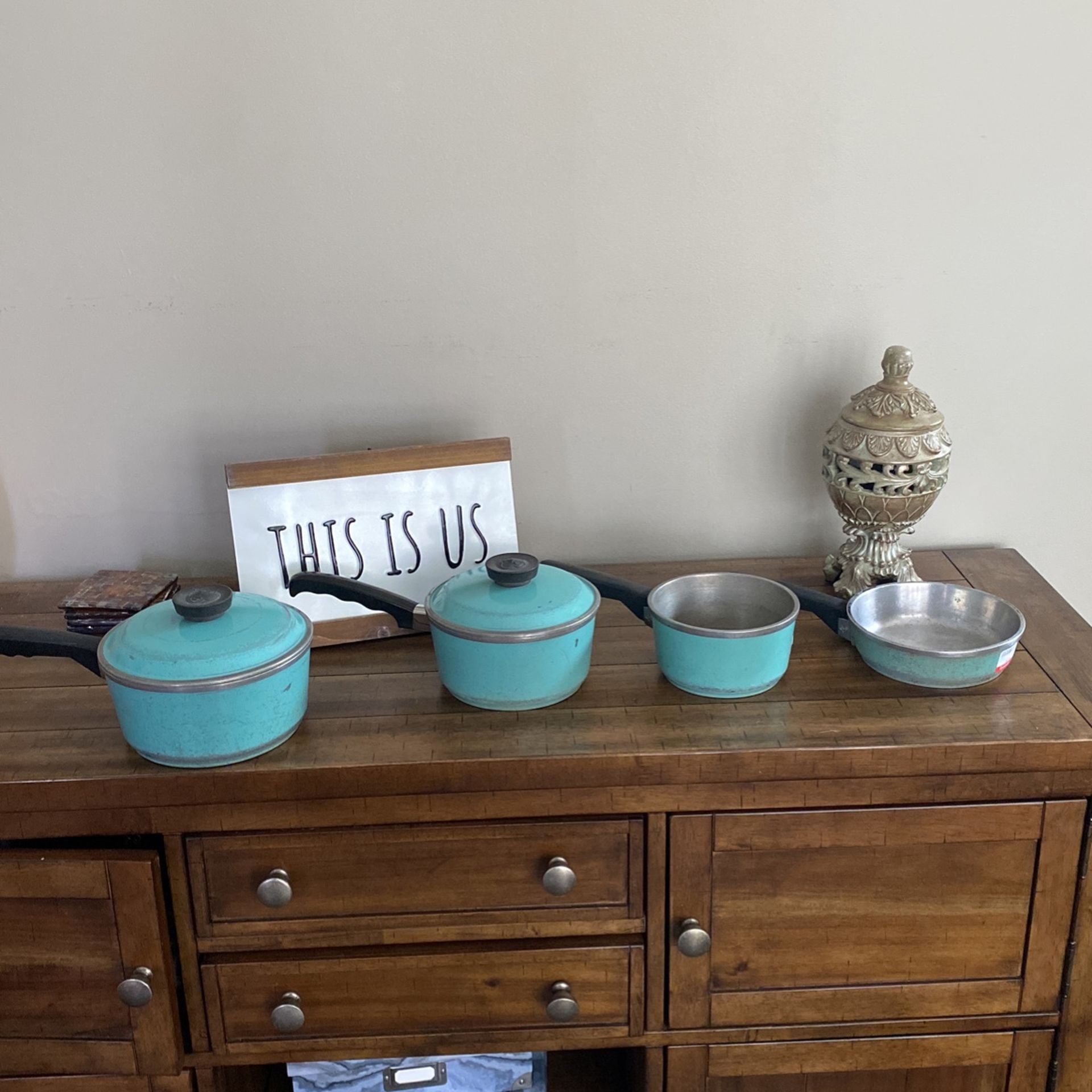 Vintage Club Pots And Pans