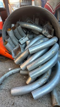 Lot Of 2” Emt 90s And Electric Boxes