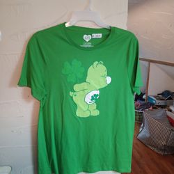 Shamrock Care Bear T-shirt 
